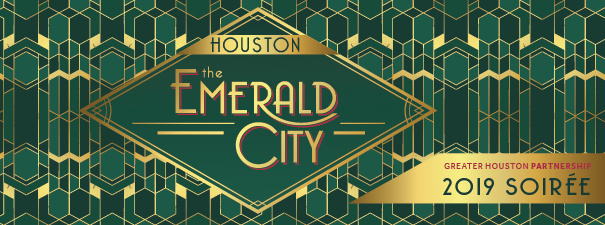 The 2019 Soiree theme is Houston, The Emerald City