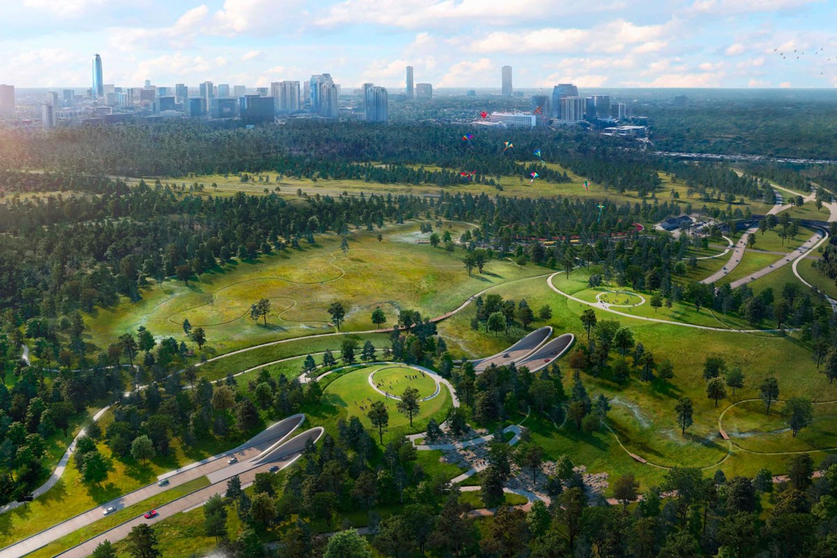 Memorial Park Land Bridge (Courtesy: Memorial Park Conservancy)