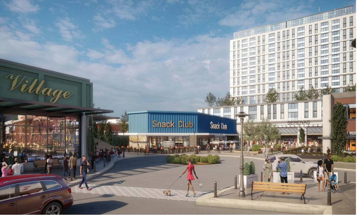 Concept rendering of The Woodlands Mall expansion