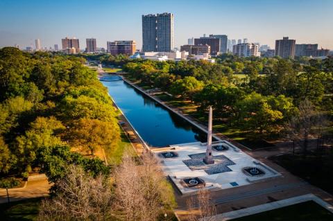 Hermann Park - Aerial View